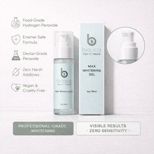 Max Whitening Gel - Natural - Bianca Bright