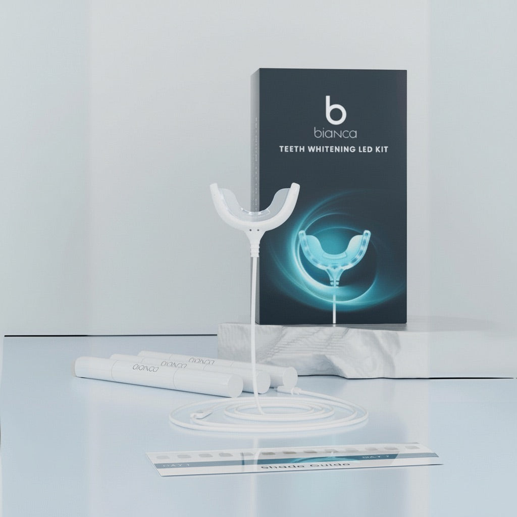 Bianca Bright LED teeth whitening kit product photograph