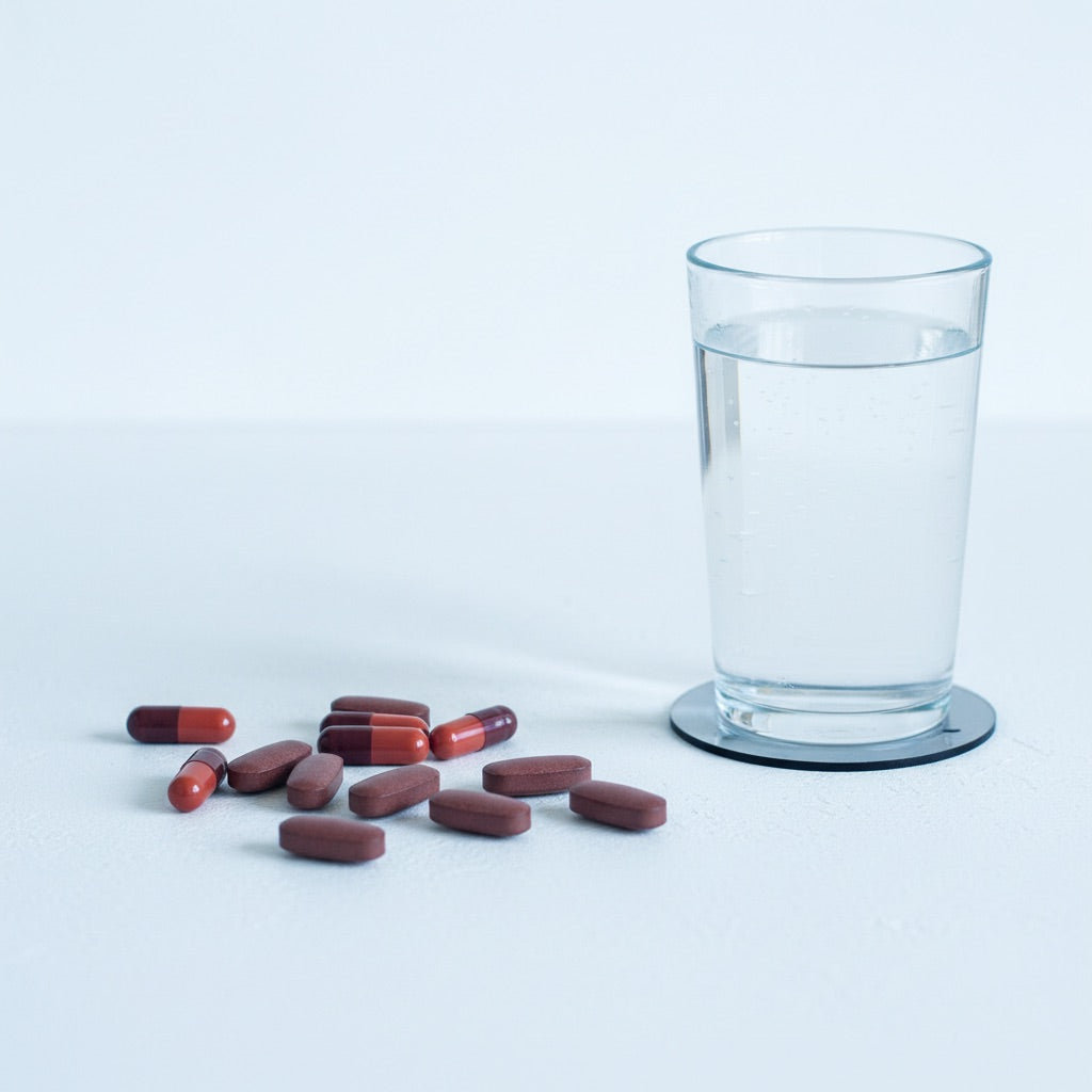 Iron supplement pills and water for iron stains teeth guide