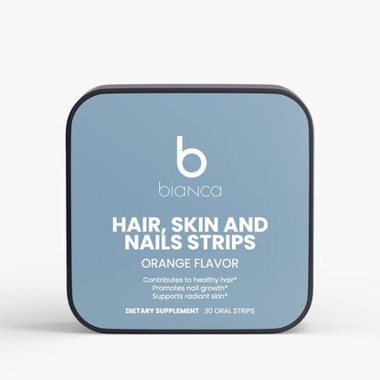 Hair, Skin & Nails Biotin Strips, included in the Smile From Within Trio