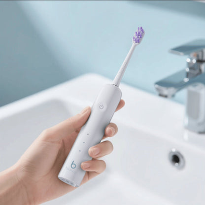 Bianca Bright electric oscillating toothbrush ergonomic handle design