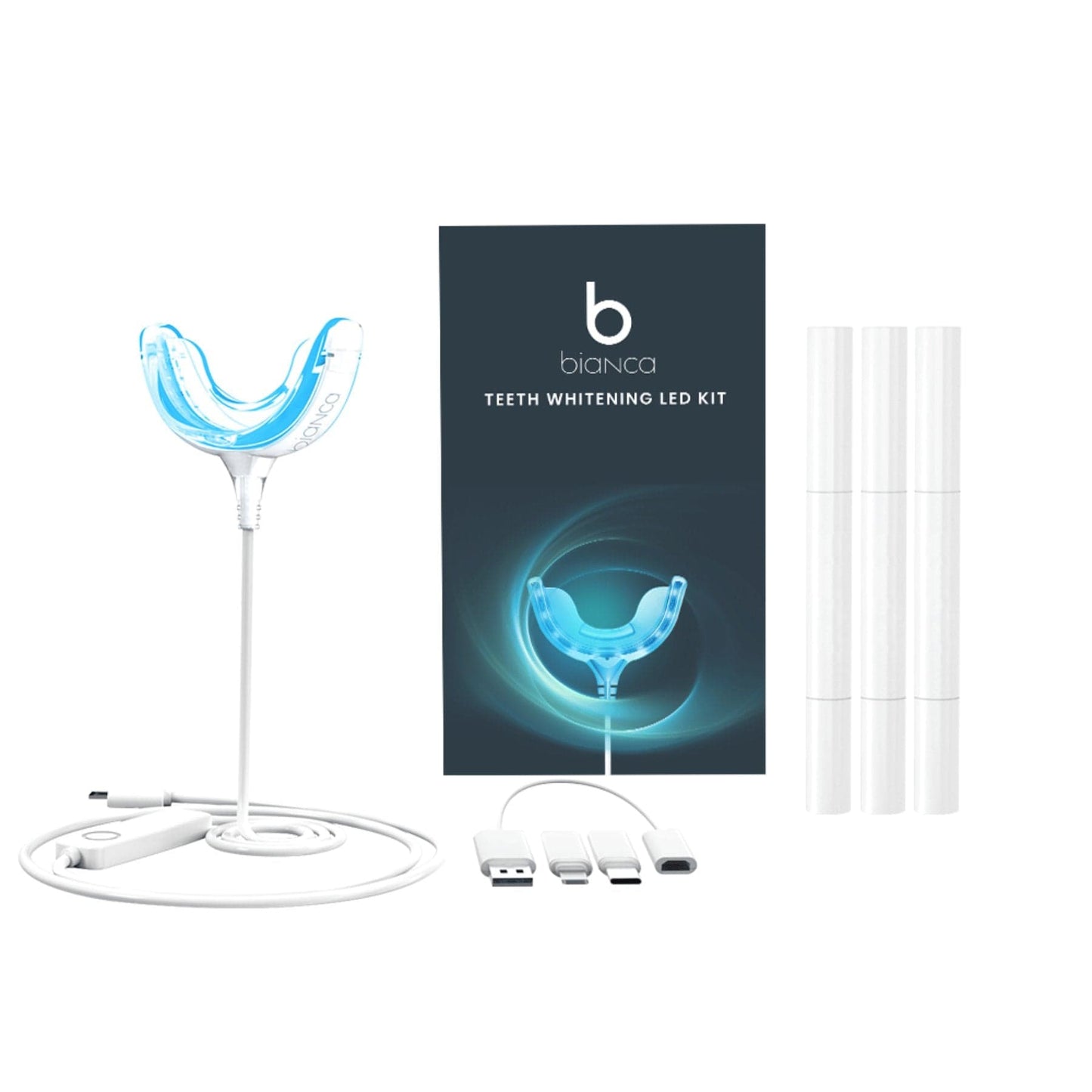 Bianca Bright whitening subscription kit with recurring gel pen refills delivered monthly