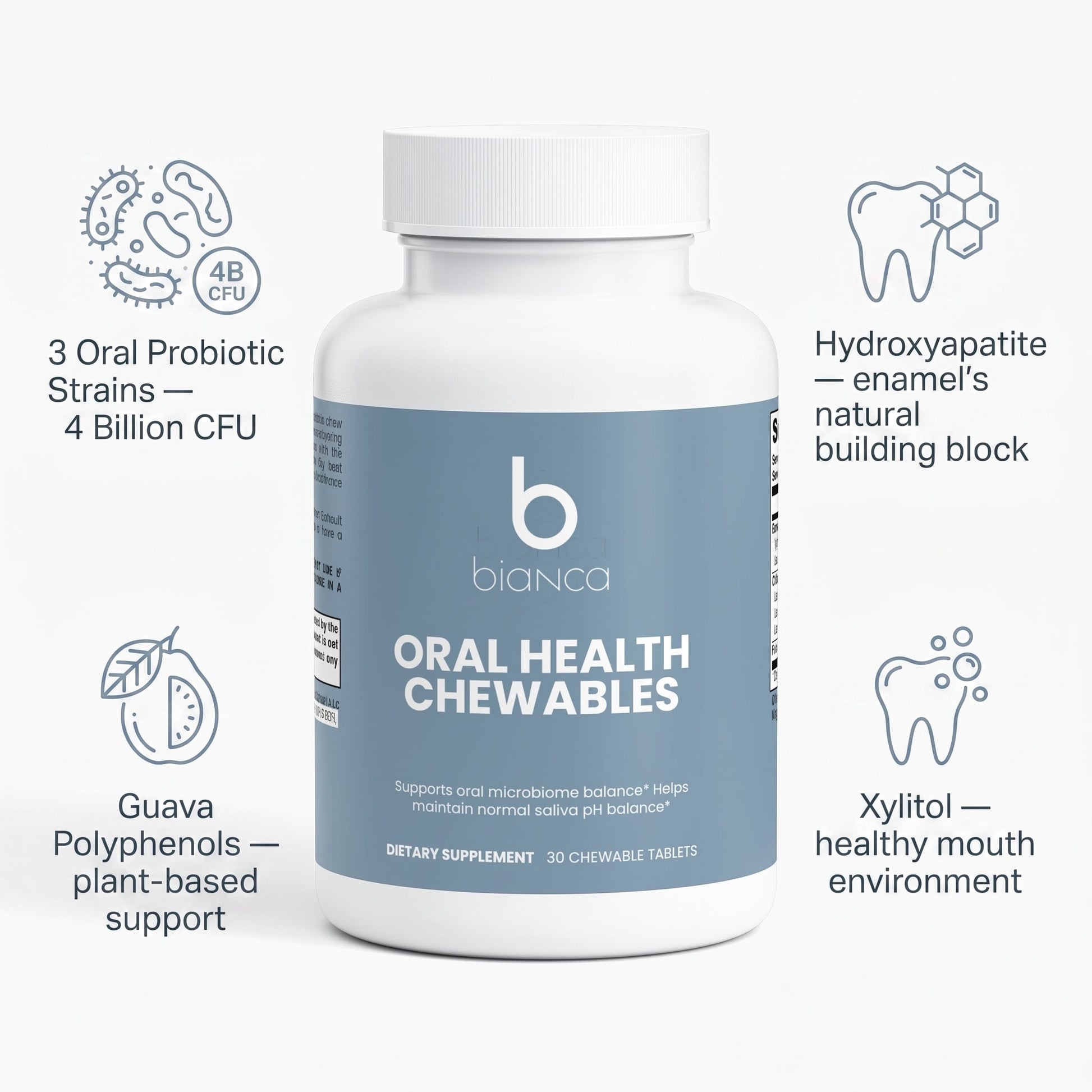 Oral Health Chewables key ingredients