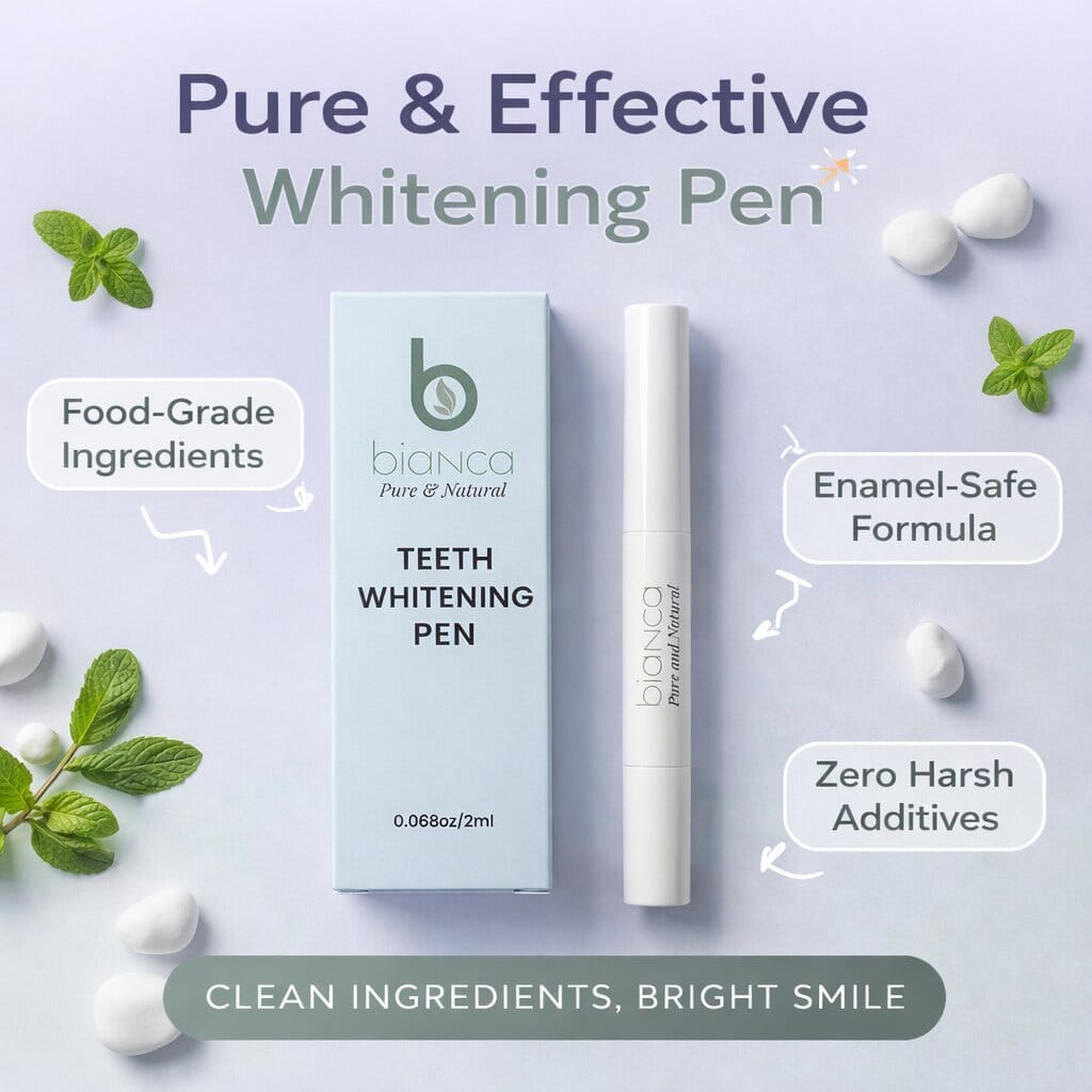 Pure Whitening Pen with Advanced Stain-Lifting Formula - Bianca Bright